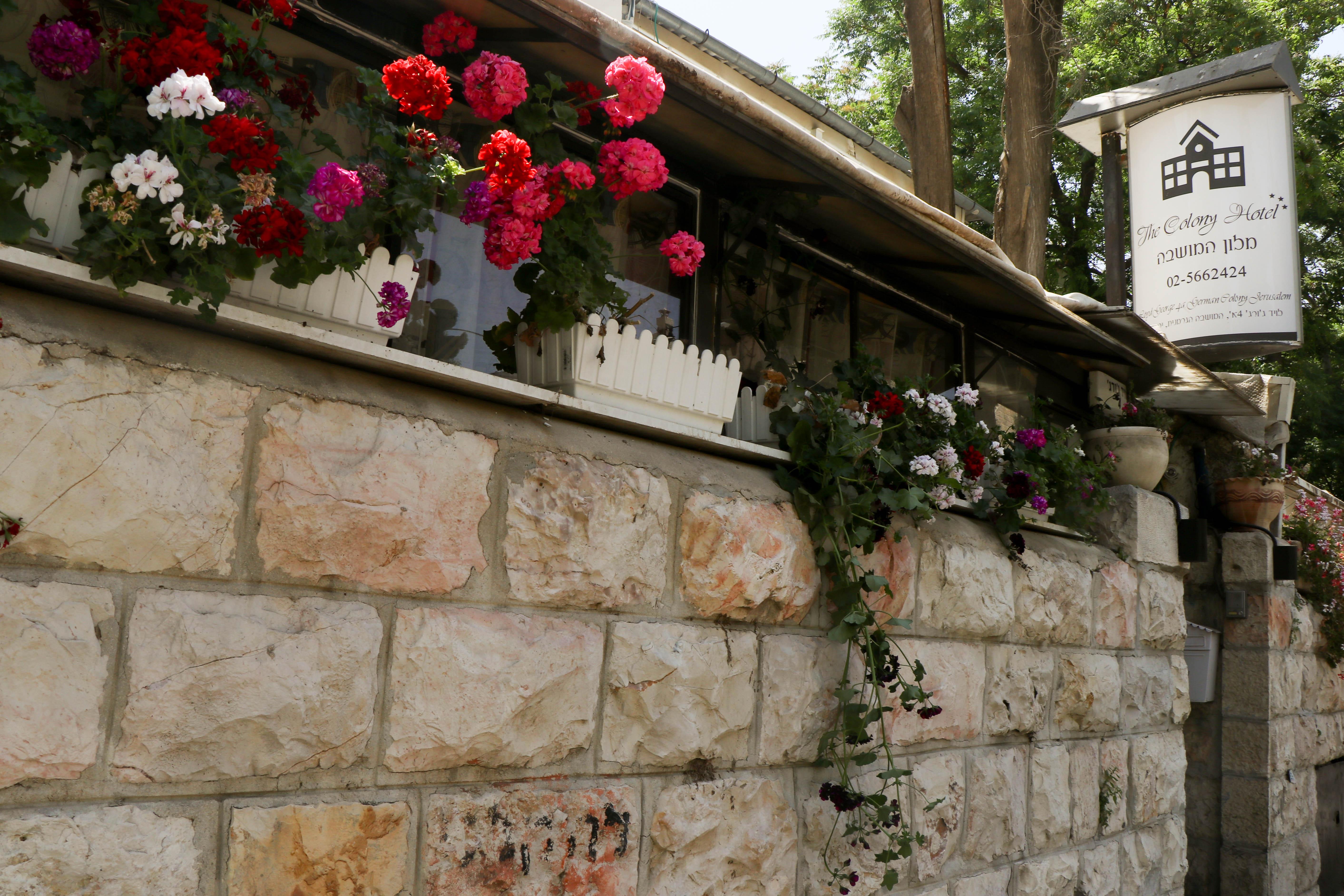 The Colony Hotel - Historical Templar'S Building Jerusalem Exteriör bild